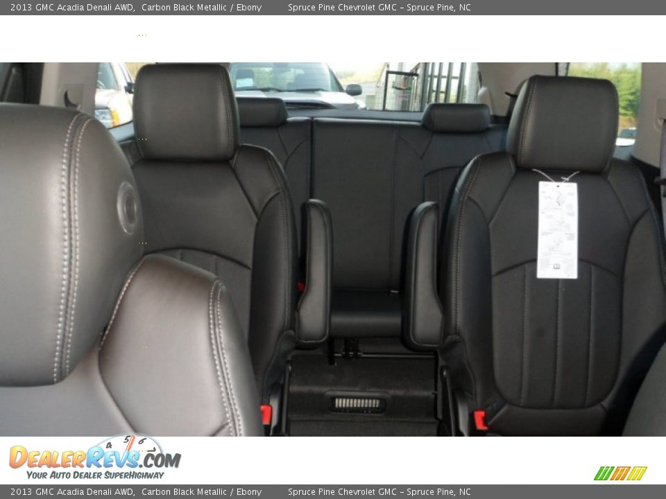 2013 GMC Acadia Denali AWD Carbon Black Metallic / Ebony Photo #18