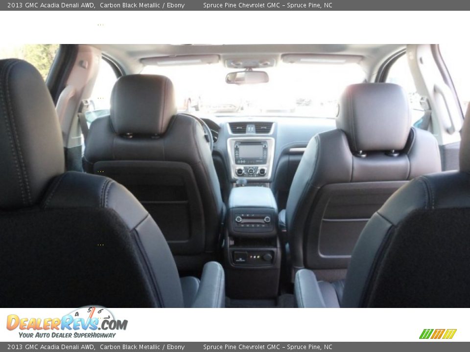 2013 GMC Acadia Denali AWD Carbon Black Metallic / Ebony Photo #20