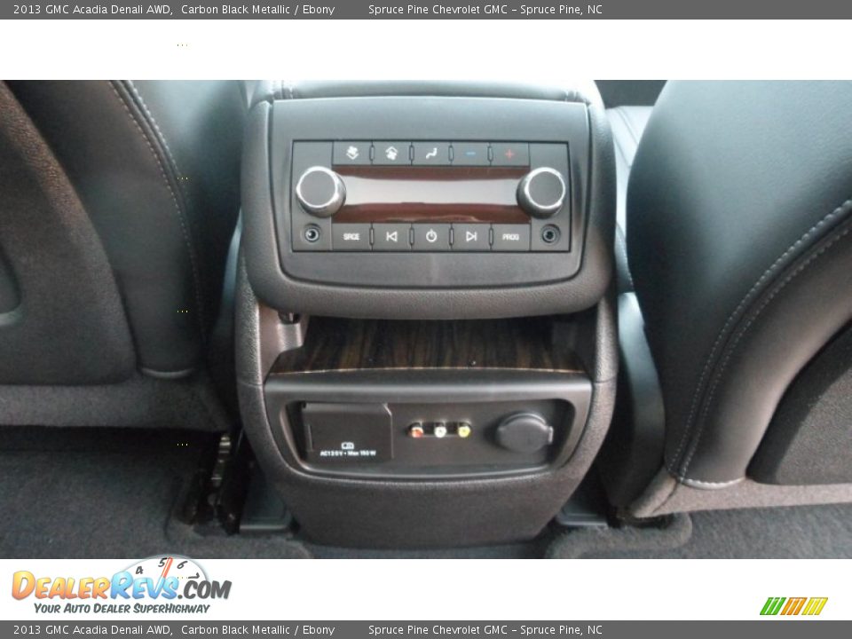 2013 GMC Acadia Denali AWD Carbon Black Metallic / Ebony Photo #21