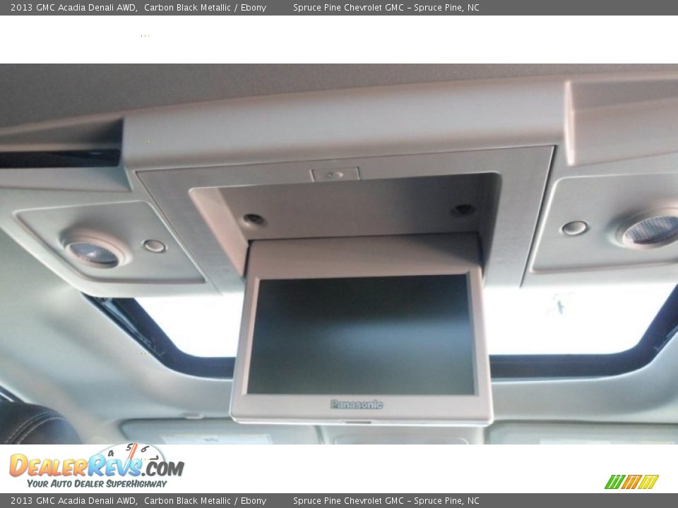 2013 GMC Acadia Denali AWD Carbon Black Metallic / Ebony Photo #22