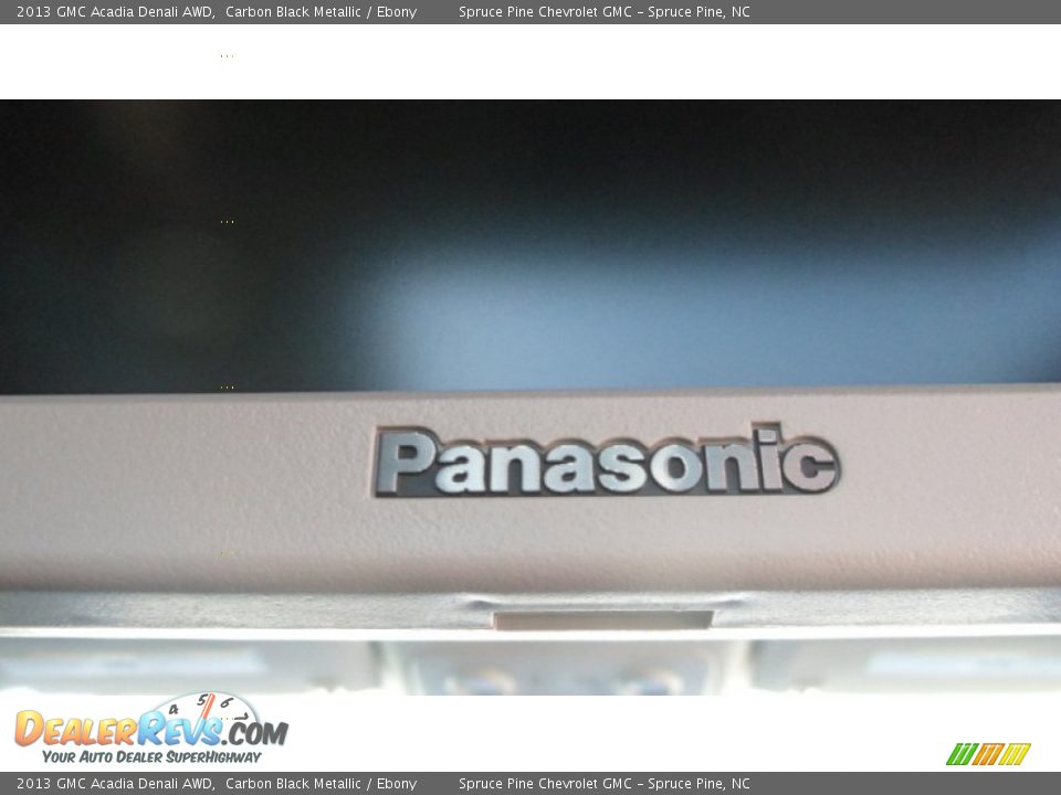 2013 GMC Acadia Denali AWD Carbon Black Metallic / Ebony Photo #23