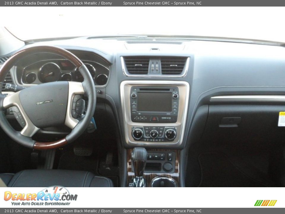 2013 GMC Acadia Denali AWD Carbon Black Metallic / Ebony Photo #25