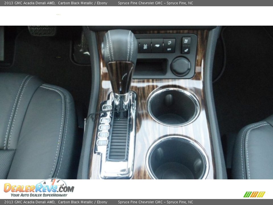 2013 GMC Acadia Denali AWD Carbon Black Metallic / Ebony Photo #28