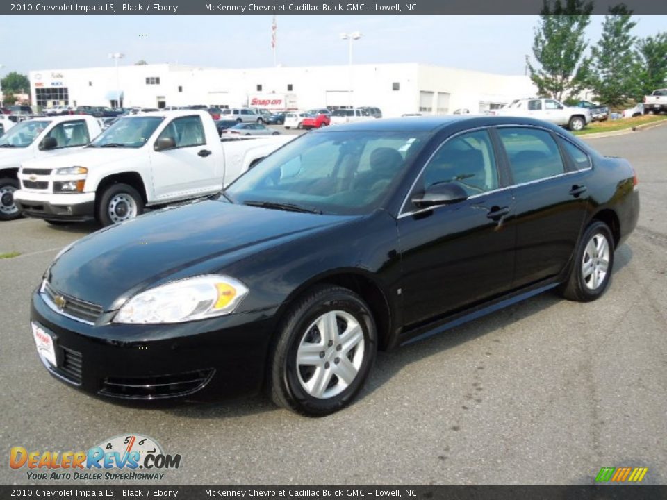 2010 Chevrolet Impala LS Black / Ebony Photo #1