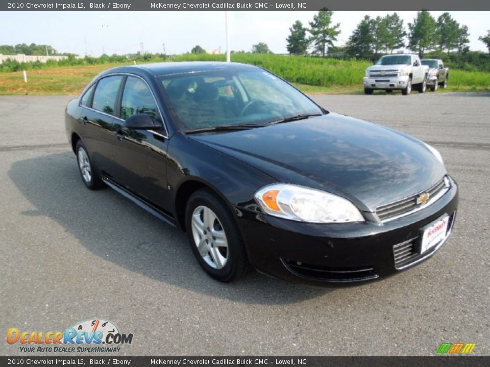 2010 Chevrolet Impala LS Black / Ebony Photo #2