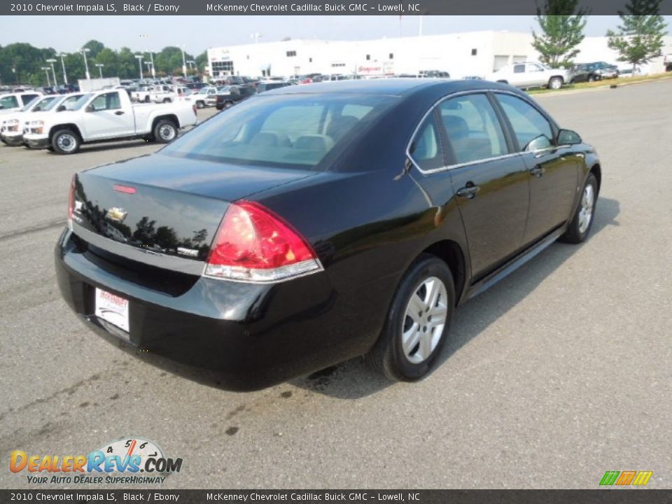 2010 Chevrolet Impala LS Black / Ebony Photo #5