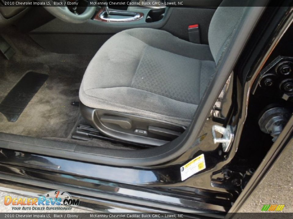 2010 Chevrolet Impala LS Black / Ebony Photo #9