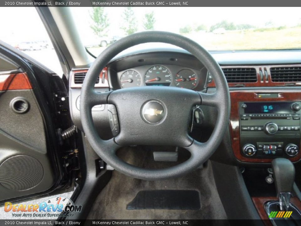 2010 Chevrolet Impala LS Black / Ebony Photo #14