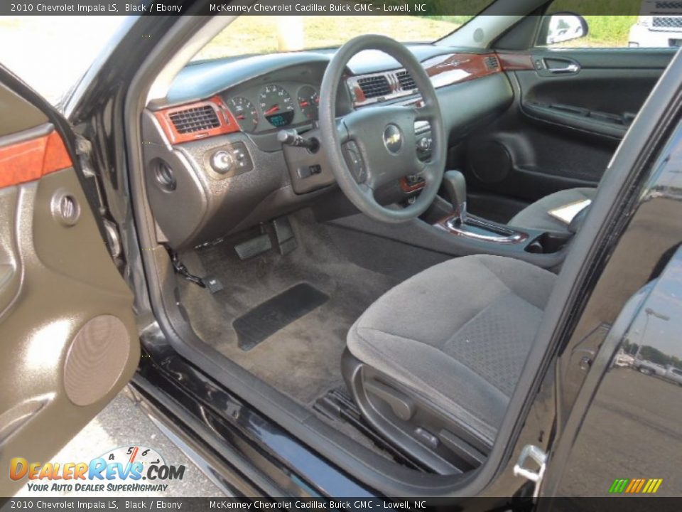 2010 Chevrolet Impala LS Black / Ebony Photo #23