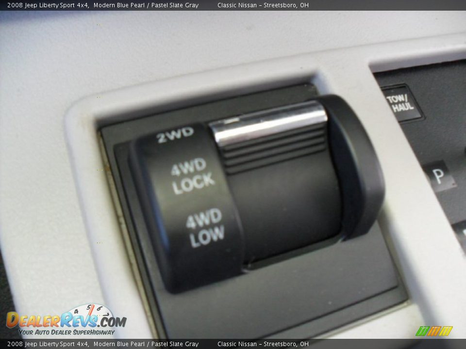2008 Jeep Liberty Sport 4x4 Modern Blue Pearl / Pastel Slate Gray Photo #18
