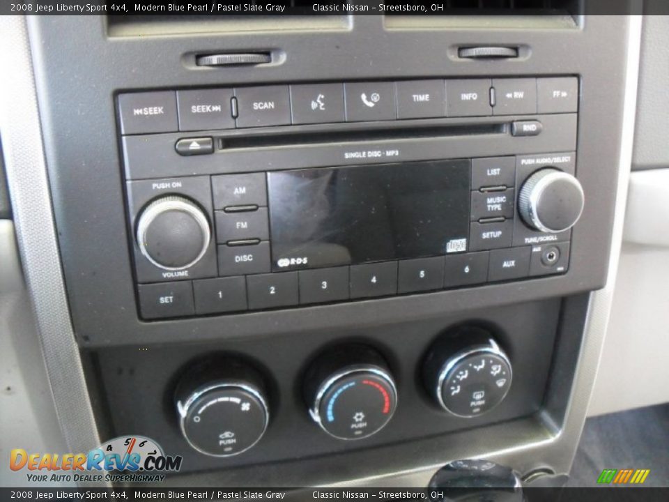 2008 Jeep Liberty Sport 4x4 Modern Blue Pearl / Pastel Slate Gray Photo #19