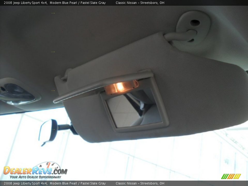 2008 Jeep Liberty Sport 4x4 Modern Blue Pearl / Pastel Slate Gray Photo #21
