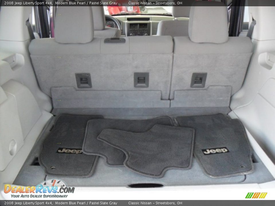 2008 Jeep Liberty Sport 4x4 Modern Blue Pearl / Pastel Slate Gray Photo #26