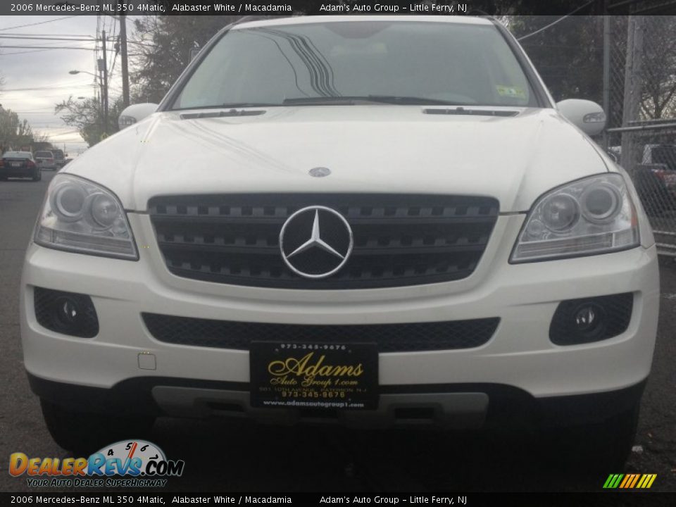 2006 Mercedes-Benz ML 350 4Matic Alabaster White / Macadamia Photo #2
