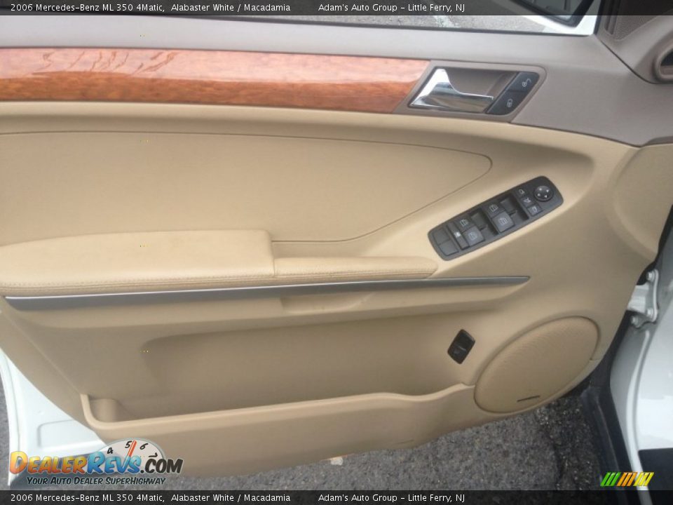 2006 Mercedes-Benz ML 350 4Matic Alabaster White / Macadamia Photo #7