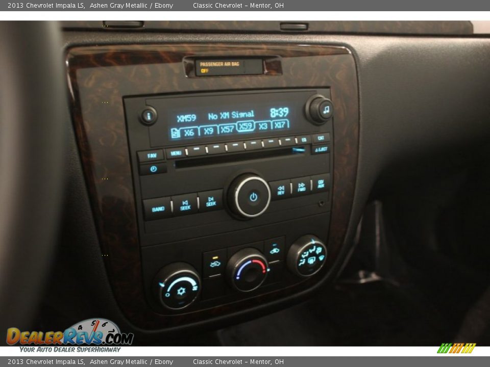 2013 Chevrolet Impala LS Ashen Gray Metallic / Ebony Photo #9