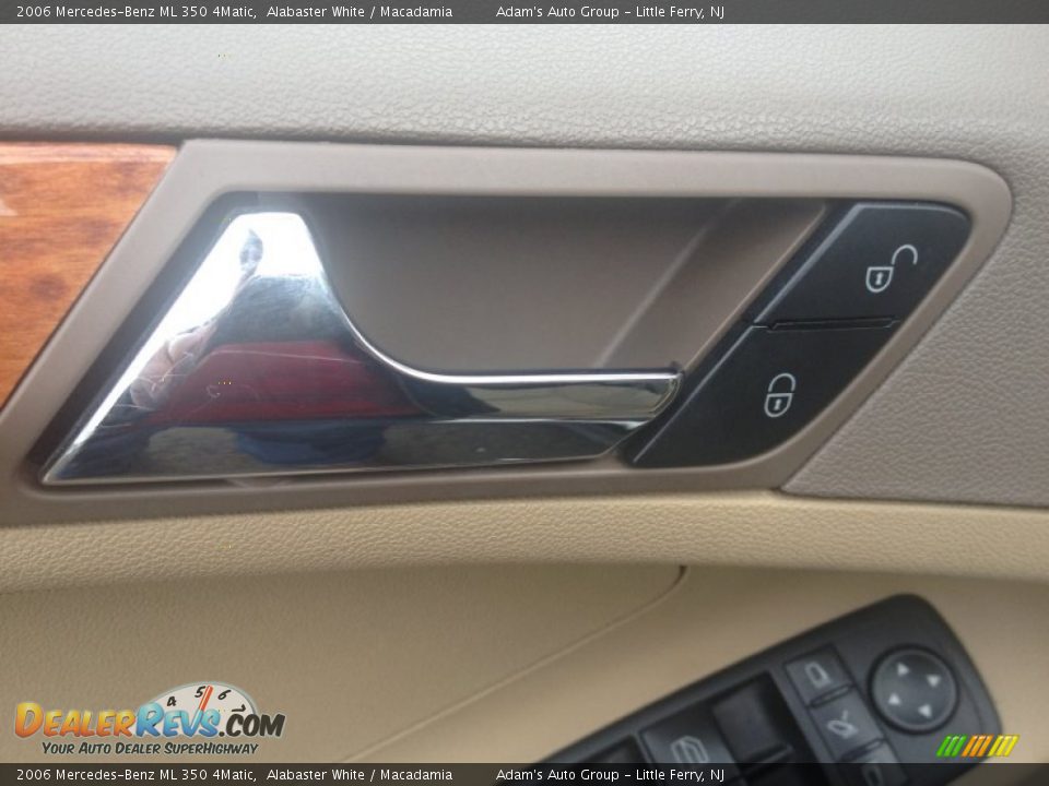 2006 Mercedes-Benz ML 350 4Matic Alabaster White / Macadamia Photo #8