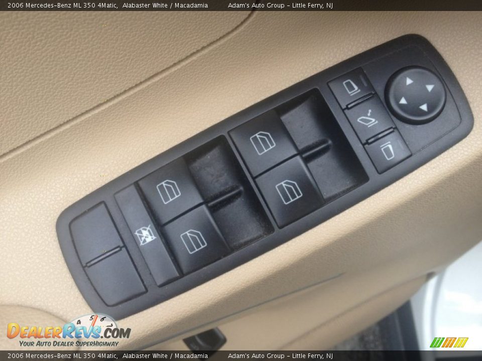 2006 Mercedes-Benz ML 350 4Matic Alabaster White / Macadamia Photo #9