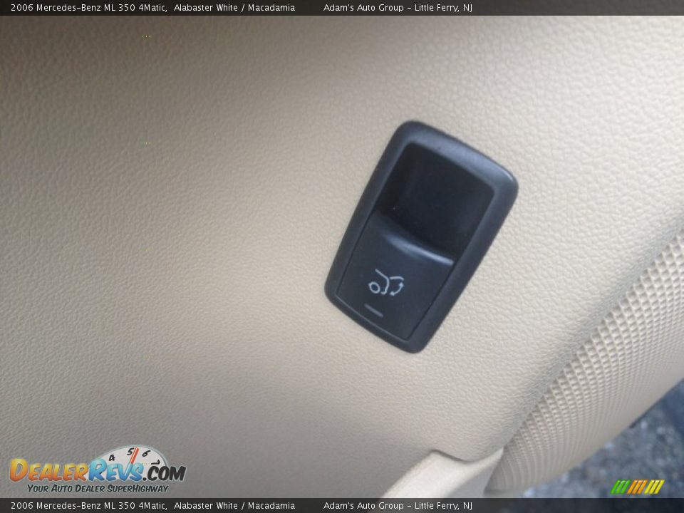 2006 Mercedes-Benz ML 350 4Matic Alabaster White / Macadamia Photo #10