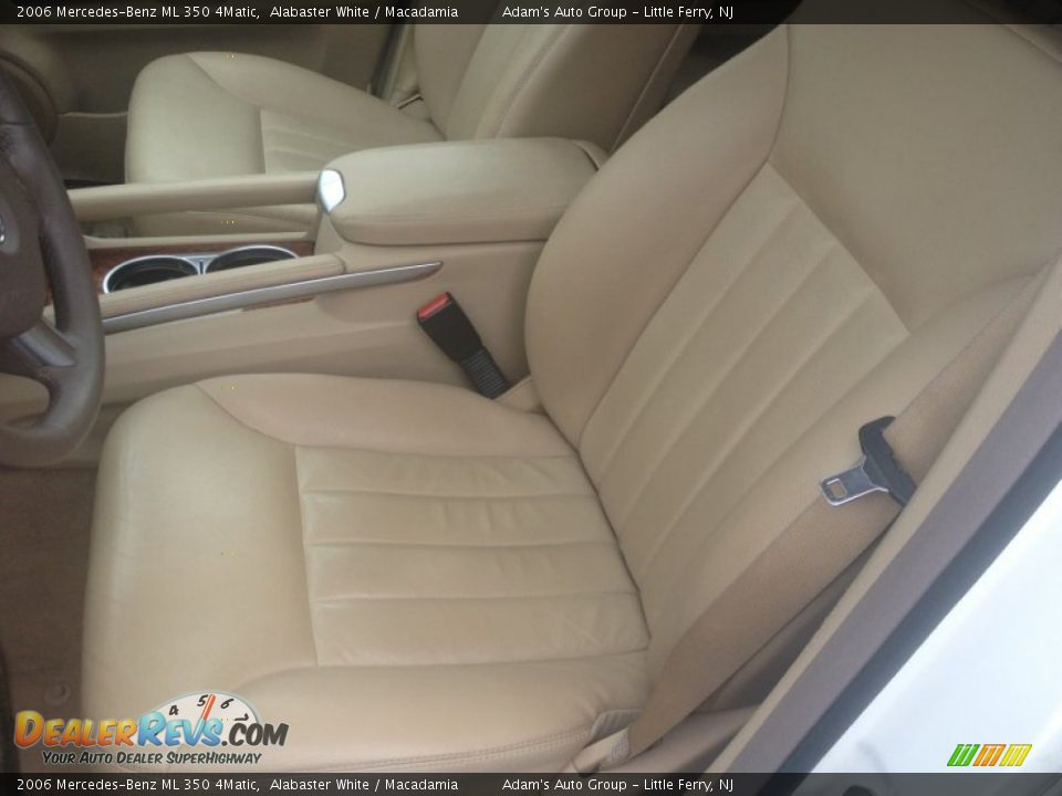 2006 Mercedes-Benz ML 350 4Matic Alabaster White / Macadamia Photo #11