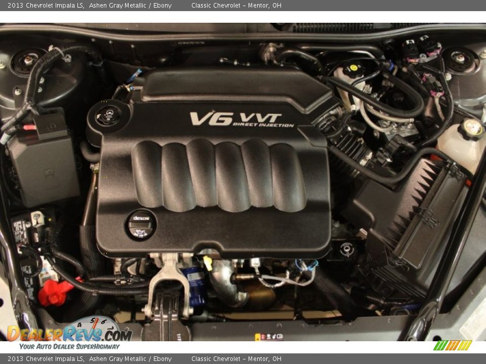 2013 Chevrolet Impala LS Ashen Gray Metallic / Ebony Photo #14