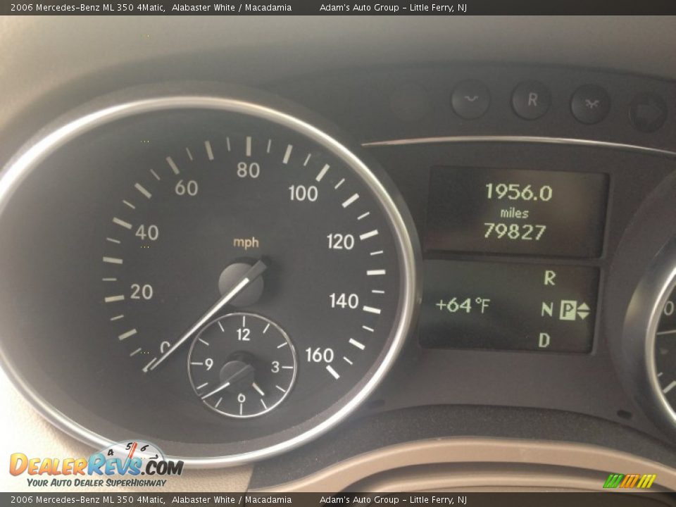 2006 Mercedes-Benz ML 350 4Matic Alabaster White / Macadamia Photo #19