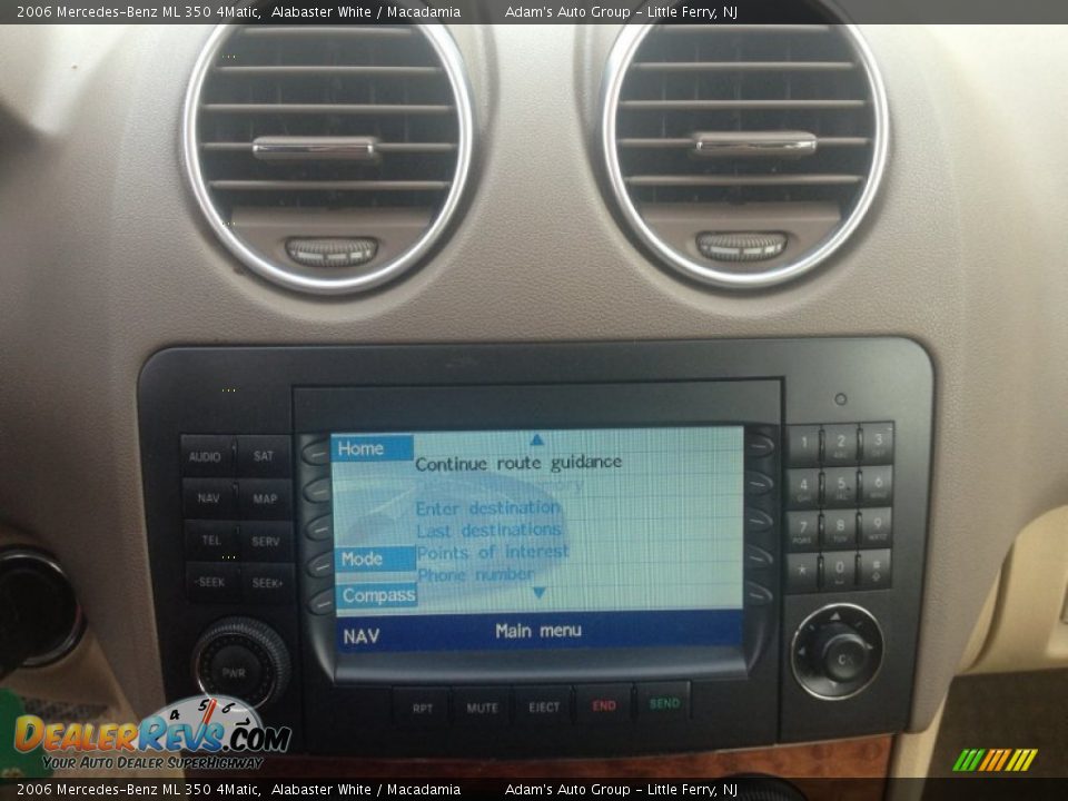 2006 Mercedes-Benz ML 350 4Matic Alabaster White / Macadamia Photo #21