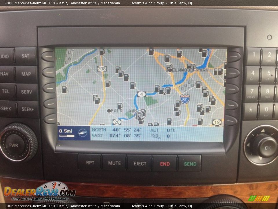 2006 Mercedes-Benz ML 350 4Matic Alabaster White / Macadamia Photo #22