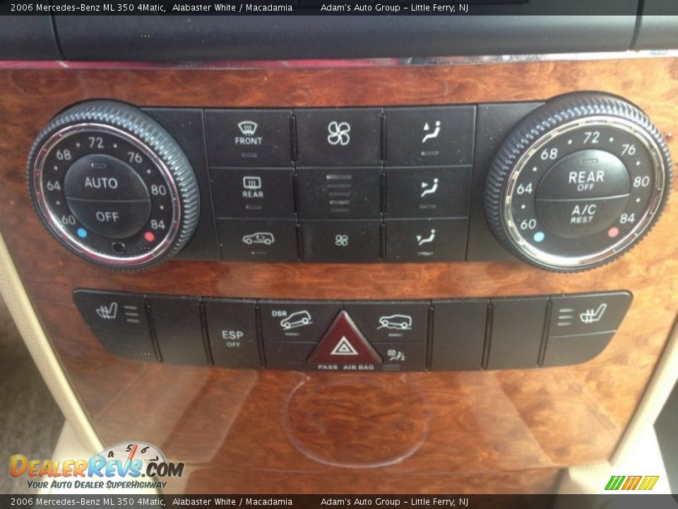 2006 Mercedes-Benz ML 350 4Matic Alabaster White / Macadamia Photo #23