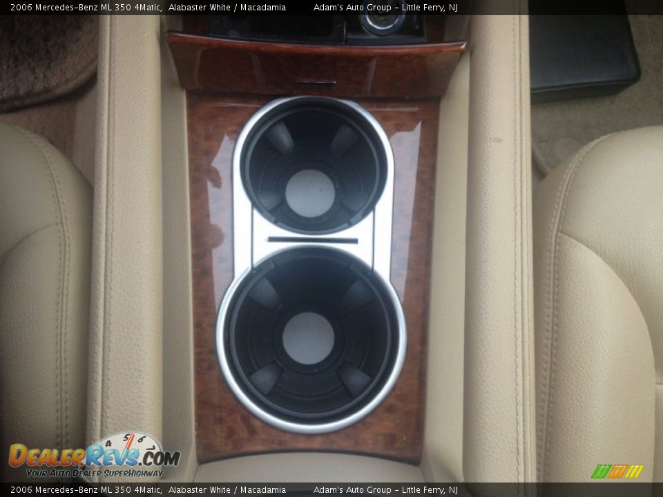 2006 Mercedes-Benz ML 350 4Matic Alabaster White / Macadamia Photo #25