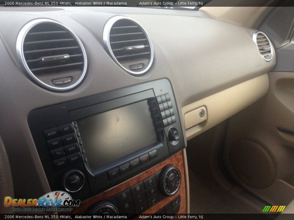 2006 Mercedes-Benz ML 350 4Matic Alabaster White / Macadamia Photo #27