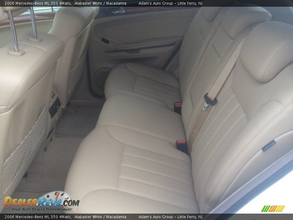 2006 Mercedes-Benz ML 350 4Matic Alabaster White / Macadamia Photo #29