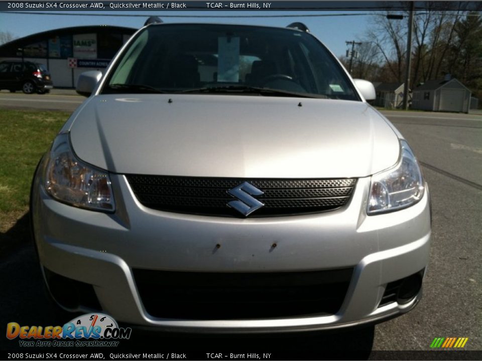 2008 Suzuki SX4 Crossover AWD Quicksilver Metallic / Black Photo #3