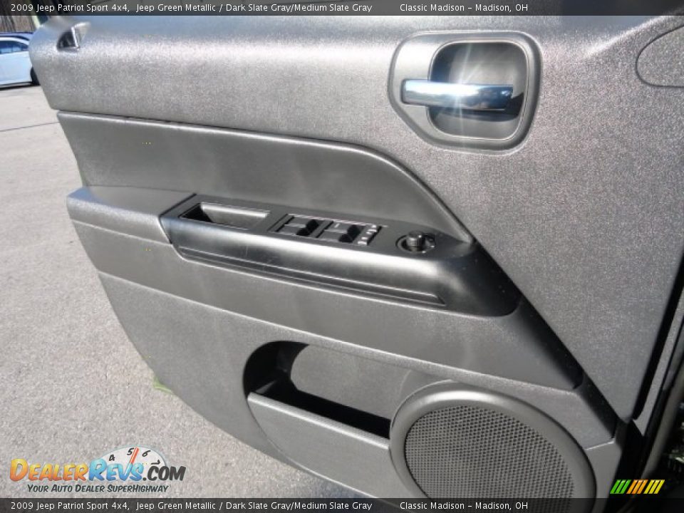 2009 Jeep Patriot Sport 4x4 Jeep Green Metallic / Dark Slate Gray/Medium Slate Gray Photo #4