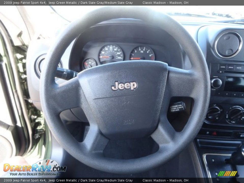 2009 Jeep Patriot Sport 4x4 Jeep Green Metallic / Dark Slate Gray/Medium Slate Gray Photo #6