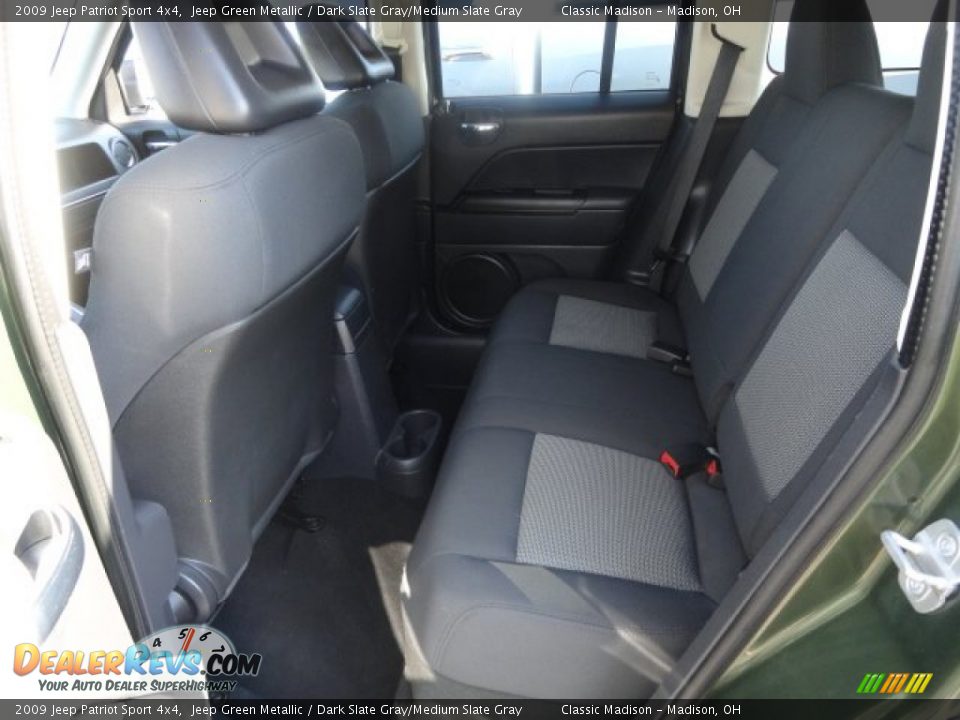 2009 Jeep Patriot Sport 4x4 Jeep Green Metallic / Dark Slate Gray/Medium Slate Gray Photo #9