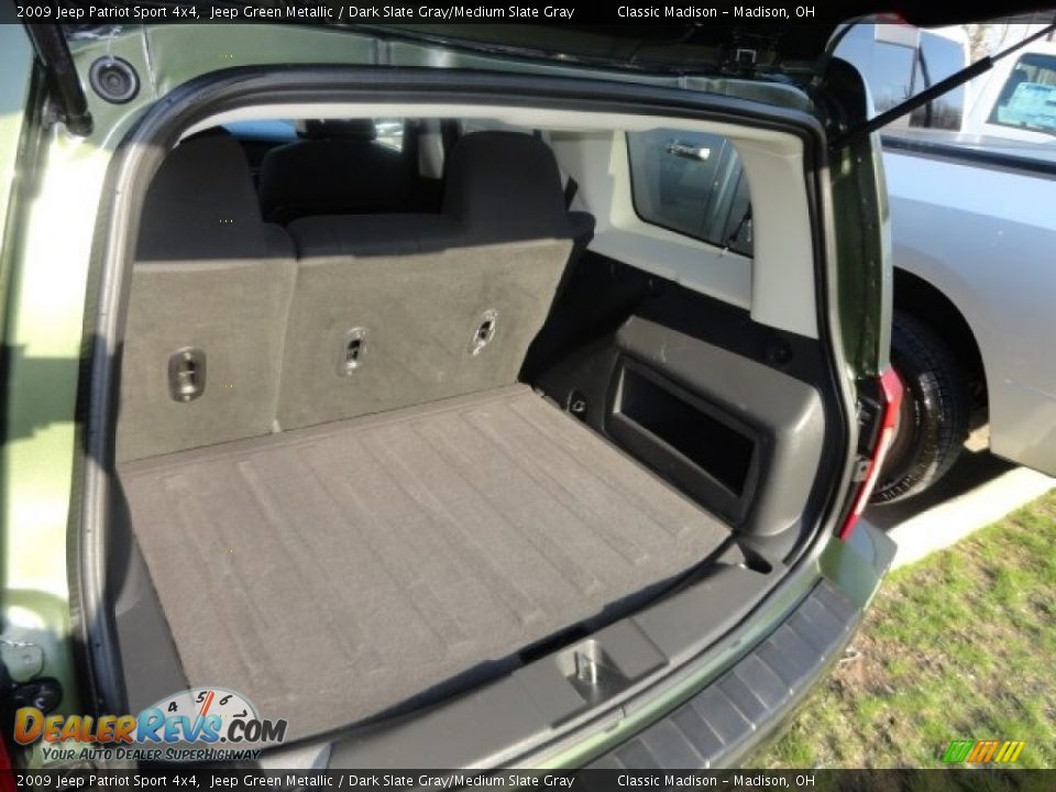 2009 Jeep Patriot Sport 4x4 Jeep Green Metallic / Dark Slate Gray/Medium Slate Gray Photo #10