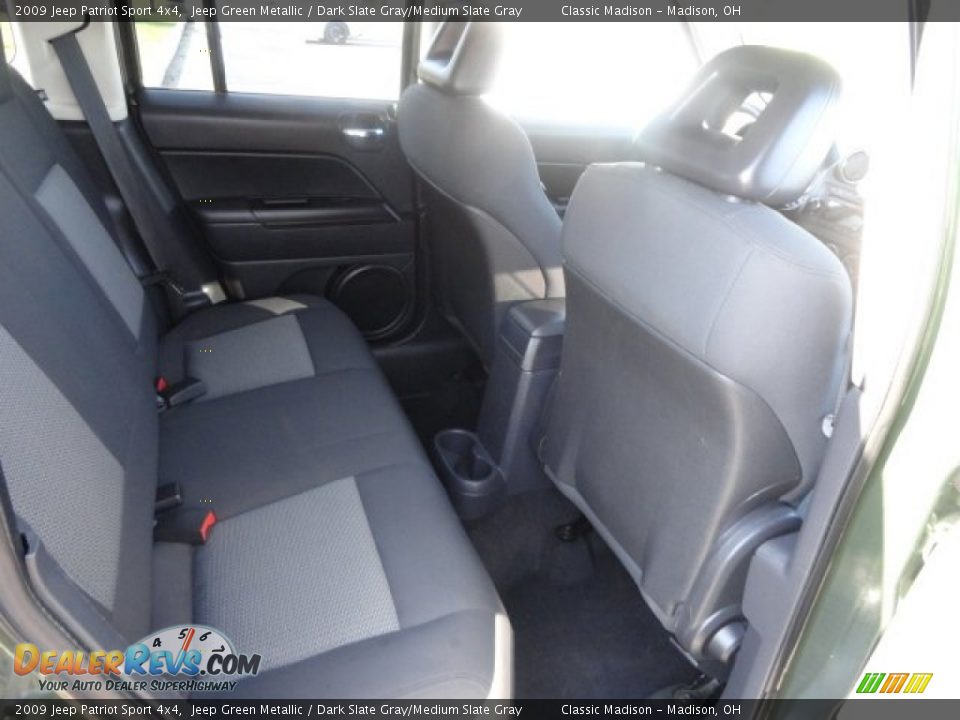 2009 Jeep Patriot Sport 4x4 Jeep Green Metallic / Dark Slate Gray/Medium Slate Gray Photo #11