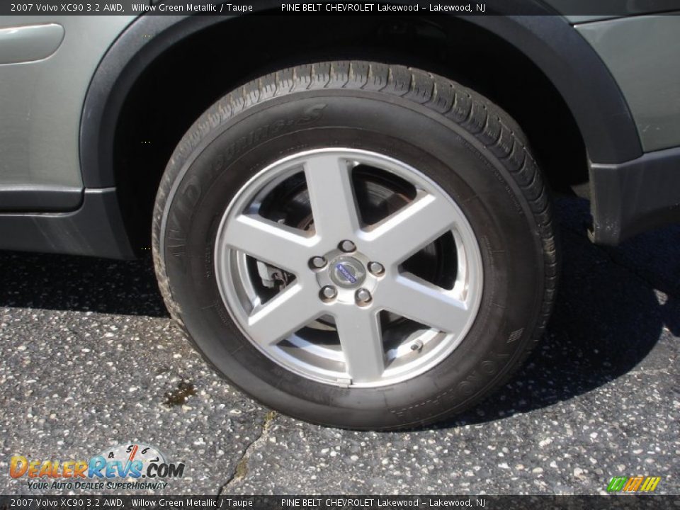 2007 Volvo XC90 3.2 AWD Willow Green Metallic / Taupe Photo #8