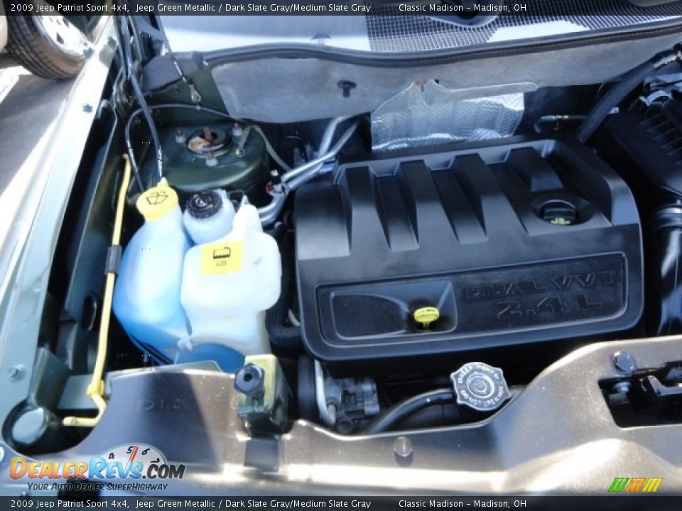 2009 Jeep Patriot Sport 4x4 Jeep Green Metallic / Dark Slate Gray/Medium Slate Gray Photo #15