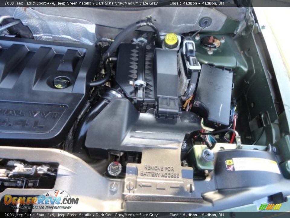 2009 Jeep Patriot Sport 4x4 Jeep Green Metallic / Dark Slate Gray/Medium Slate Gray Photo #16