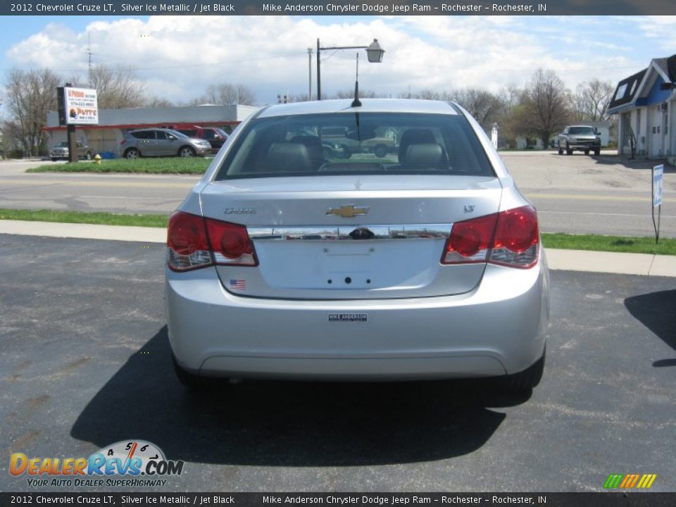 2012 Chevrolet Cruze LT Silver Ice Metallic / Jet Black Photo #3