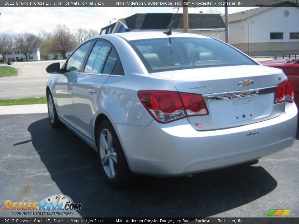 2012 Chevrolet Cruze LT Silver Ice Metallic / Jet Black Photo #4