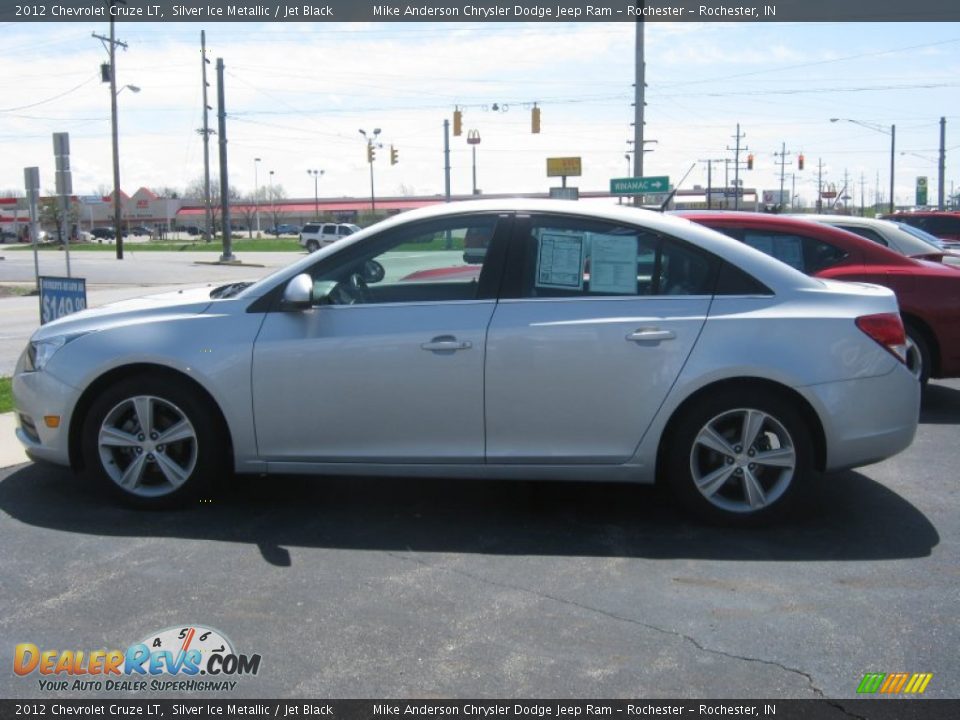 2012 Chevrolet Cruze LT Silver Ice Metallic / Jet Black Photo #5