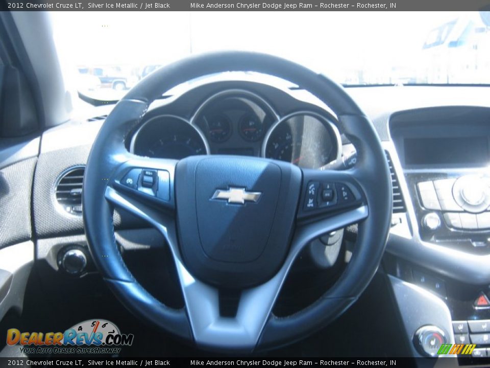 2012 Chevrolet Cruze LT Silver Ice Metallic / Jet Black Photo #7