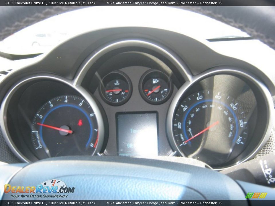 2012 Chevrolet Cruze LT Silver Ice Metallic / Jet Black Photo #11