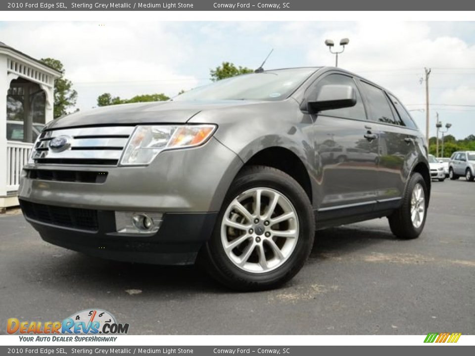 2010 Ford Edge SEL Sterling Grey Metallic / Medium Light Stone Photo #1