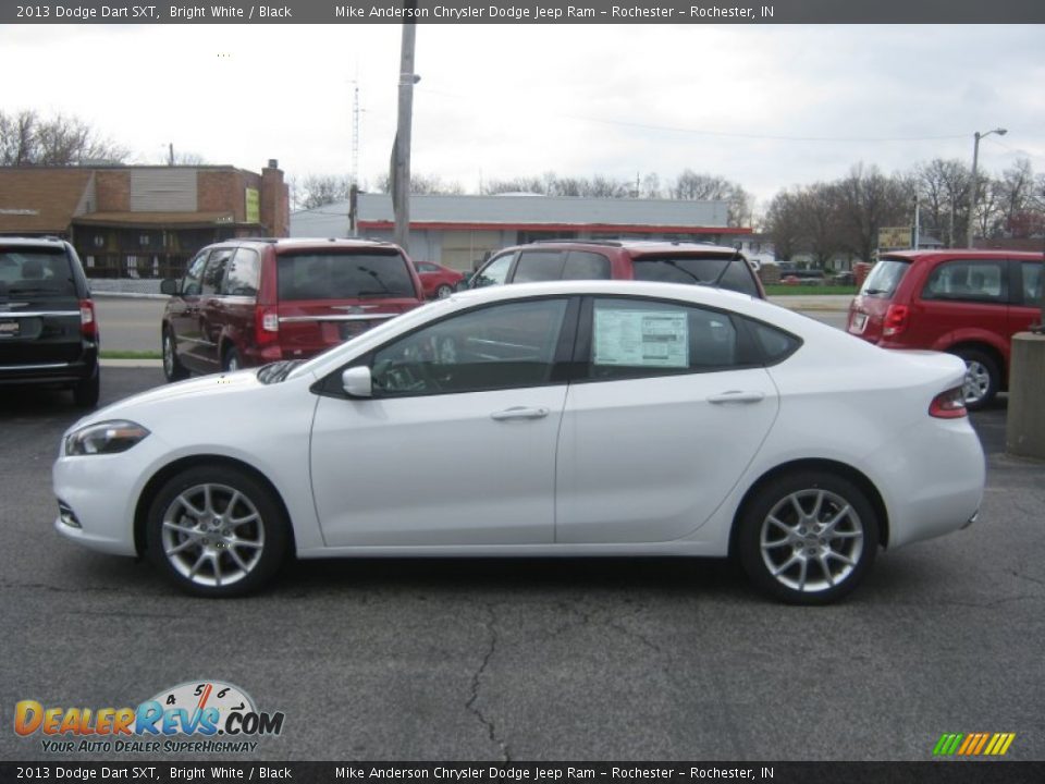 2013 Dodge Dart SXT Bright White / Black Photo #3