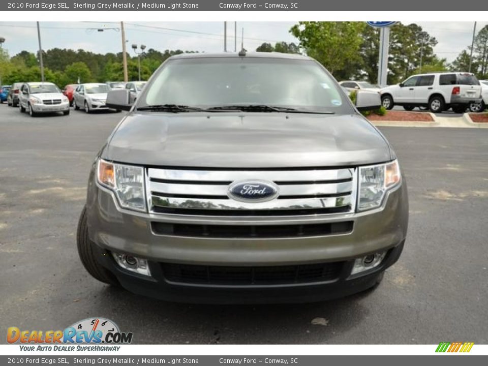 2010 Ford Edge SEL Sterling Grey Metallic / Medium Light Stone Photo #2