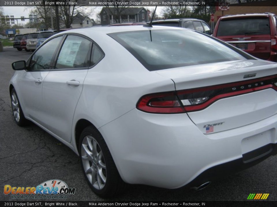 2013 Dodge Dart SXT Bright White / Black Photo #4
